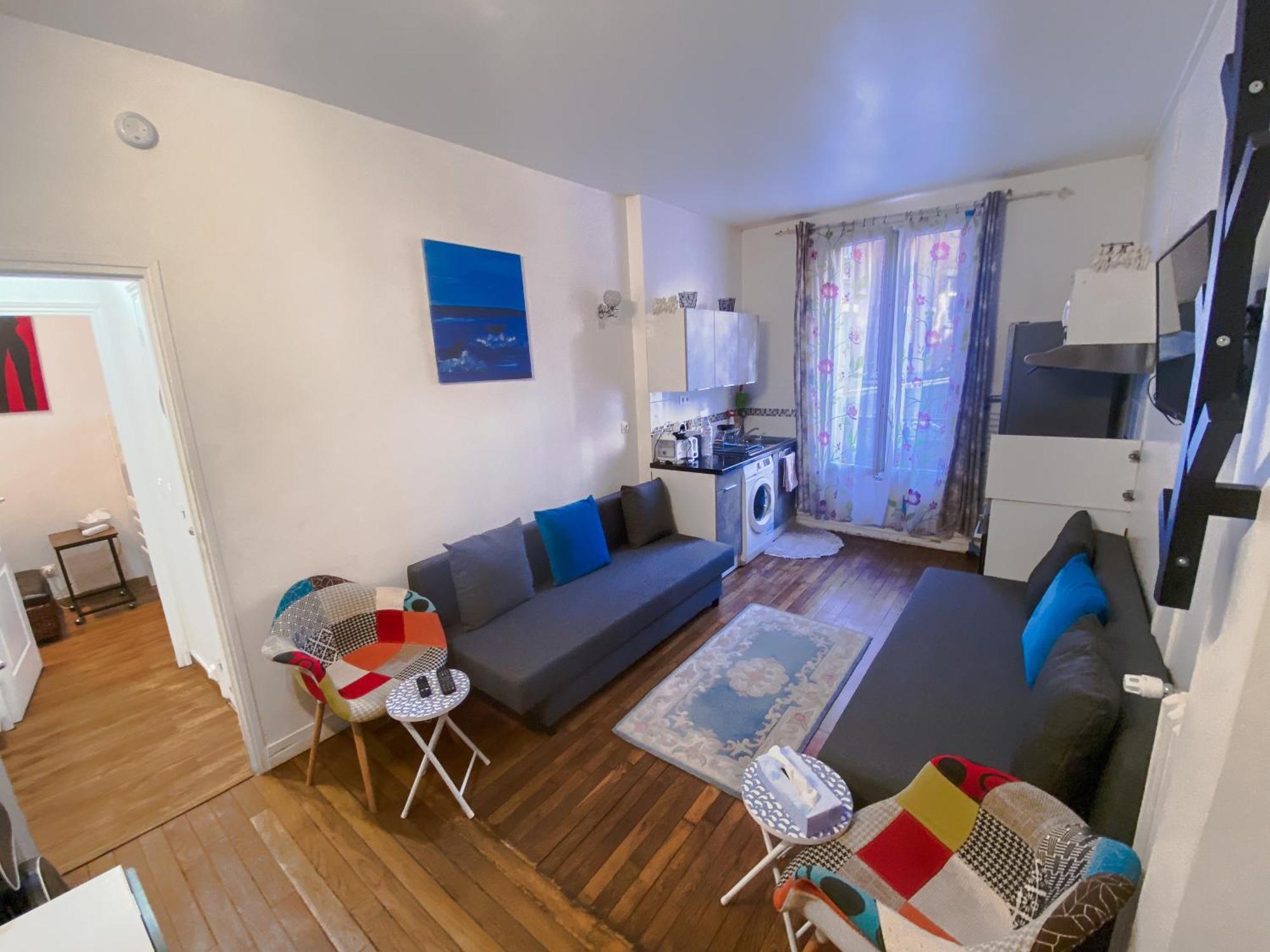 Nice Apartment Ideal To Visit Paris Клиши Экстерьер фото