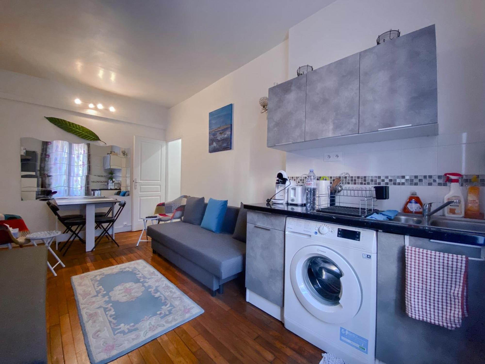 Nice Apartment Ideal To Visit Paris Клиши Экстерьер фото